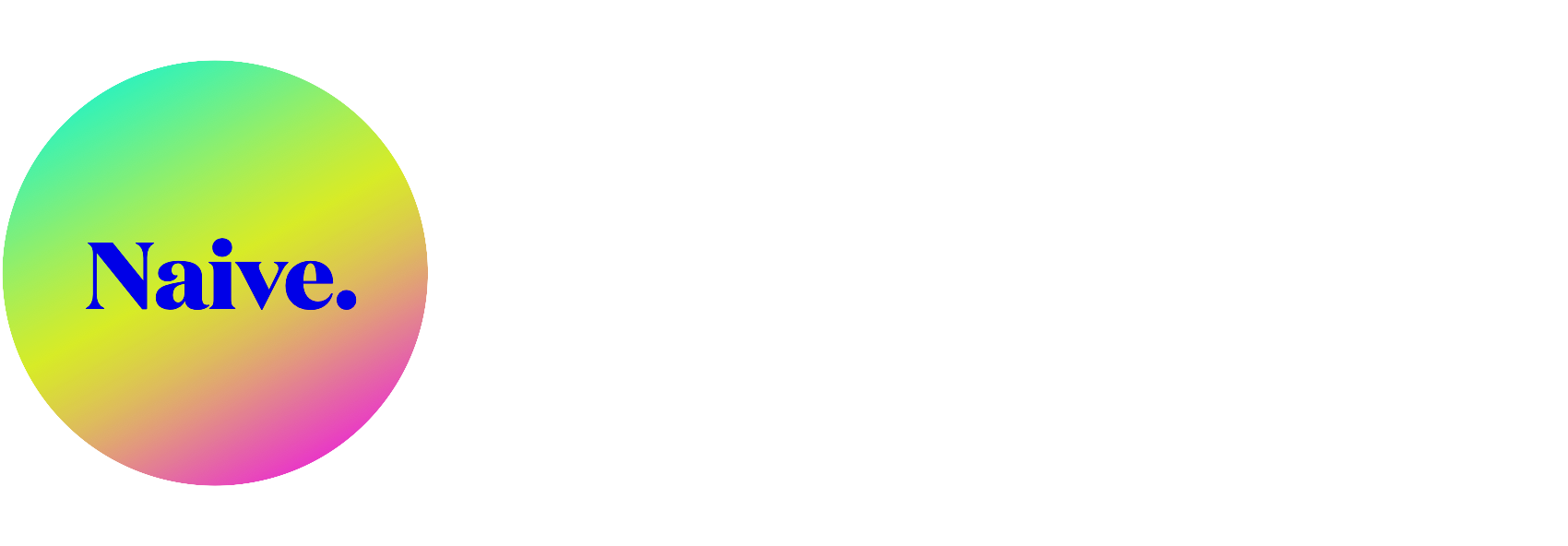 Naive logo round color alpha2